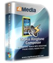4Media Nokia Ringtone Composer 1.0 - Tạo nhạc chuông Nokia