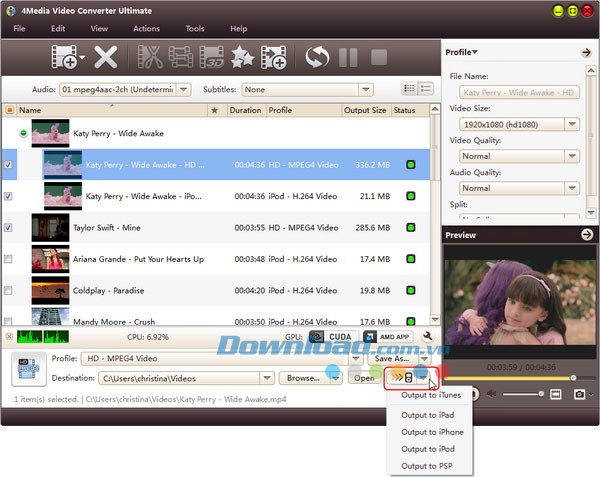 4Media Video Converter