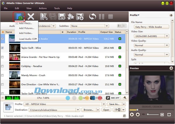 4Media Video Converter