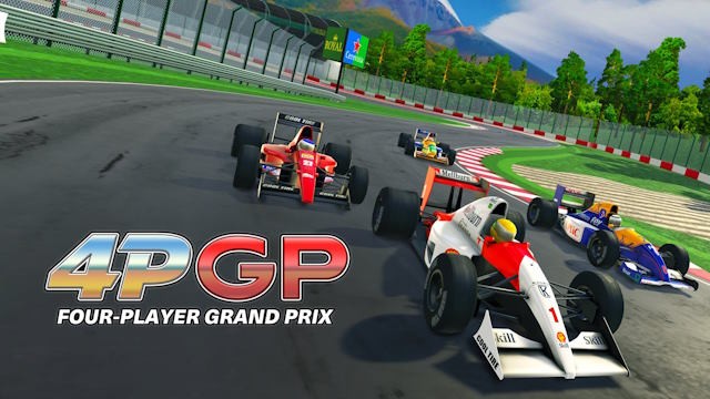 4PGP Four-Player Grand Prix là game đua xe arcade nhiều người chơi