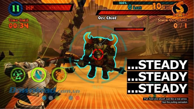 Nhiệm vụ diệt boss trong game 4Story M: Flying Dragon Arrows