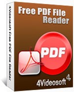 4Videosoft Free PDF File Reader - Download & Review