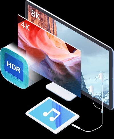 5KPlayer hỗ trợ trình phát nhạc