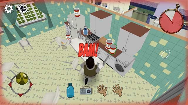 Tìm kiếm mọi ngóc ngách trong nhà để thu thập những vật dụng hữu ích