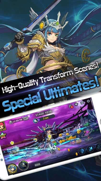 Biến đổi các hiệp sĩ thành những vị thần hùng mạnh