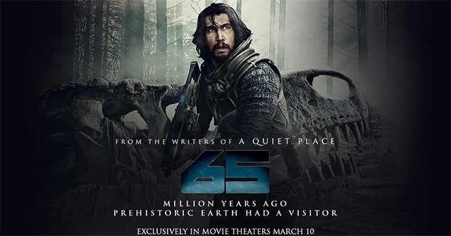 Poster chính thức của bộ phim 65 - Trận Chiến Thời Tiền Sử