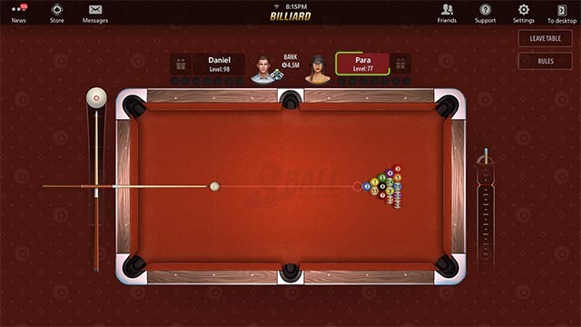 Trải nghiệm bi-a 8 bóng mới lạ và hiện đại theo phong cách mới