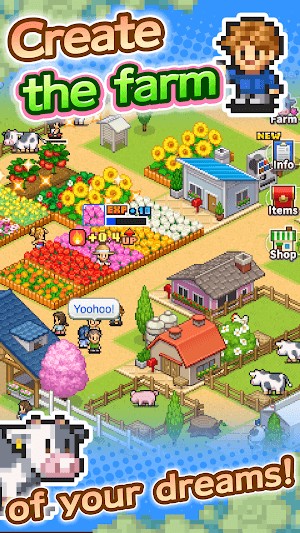 8 Bit Farm cho bạn quản lý nông trại của riêng mình