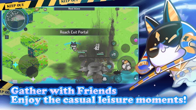 Tập hợp bạn bè, tận hưởng hành động phối hợp hiệu quả