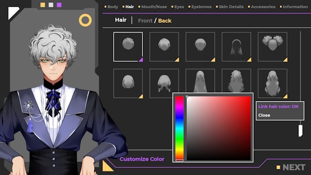 Bạn có thể thay đổi ngoại hình trong suốt quá trình chơi