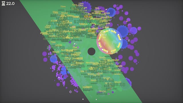 Phá hủy các tiểu hành tinh để nuôi hố đen