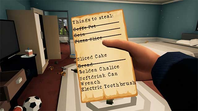 Hoàn thành danh sách mua sắm của siêu trộm trong game A House of Thieves