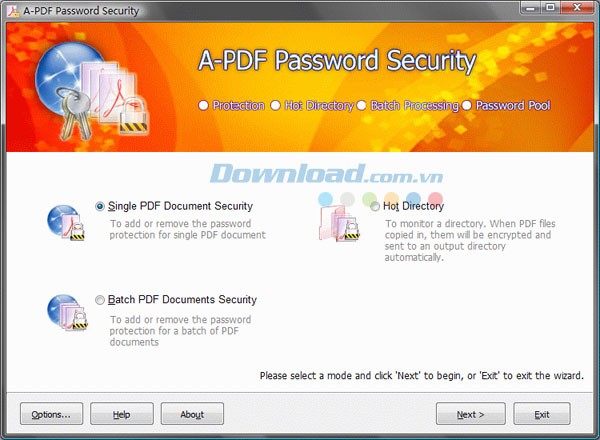 A-PDF Password Security
