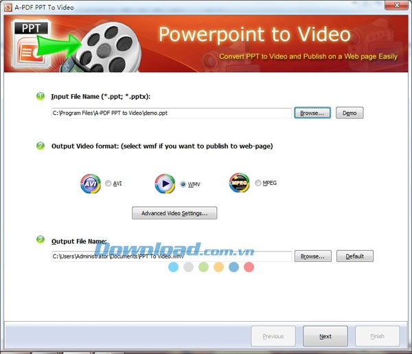 A-PDF PPT To Video