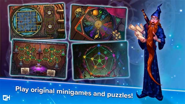 Chơi các mini game và câu đố thú vị