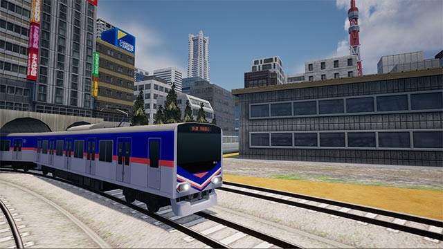 Lái tàu và chiêm ngưỡng cảnh quan tươi đẹp trong A-Train 9 Train Construction