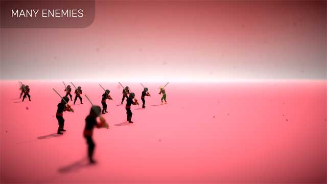 Người chơi sẽ phải chiến đấu với nhiều kẻ thù cùng lúc trong A Way To Slay