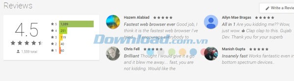 A5 Browser cho Android