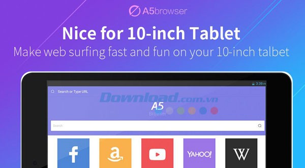 Trình duyể web siêu nhẹ trên Android