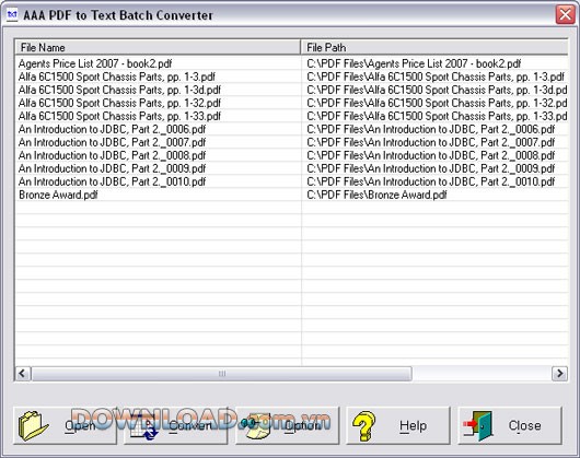 AAA PDF to Text Converter