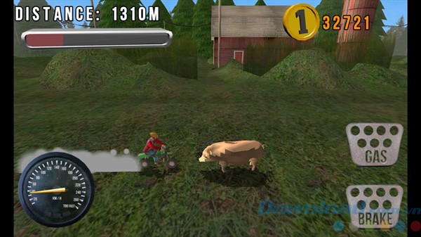 Giao diện game Aah Crash!