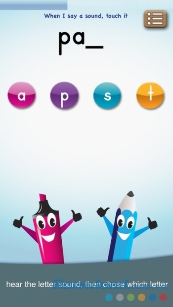 abc PocketPhonics cho iOS - ứng dụng dạy trẻ tập đọc tuyệt vời mà cha mẹ không nên bỏ lỡ