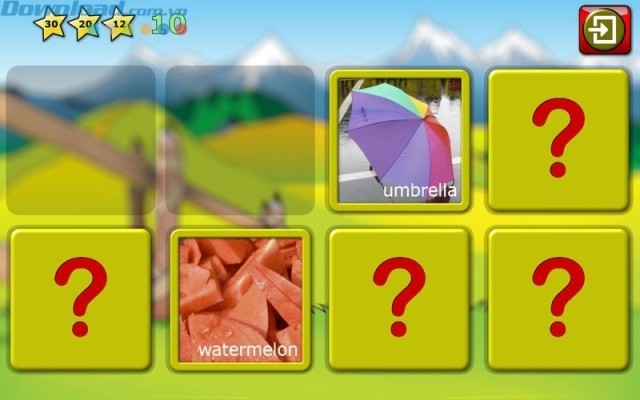 Game củng cố trí nhớ thú vị, đơn giản