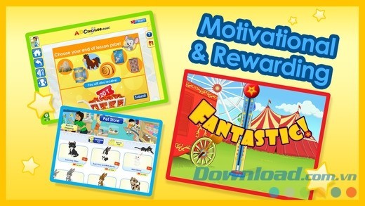 ABCmouse.com cho iOS cung cấp hoạt động thúc đẩy và phần thưởng hấp dẫn
