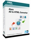 Abex All to HTML Converter 3.2 - Convert Documents to HTML