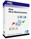 Abex All to Word Converter 3.2 - Chuyển đổi tài liệu sang Word
