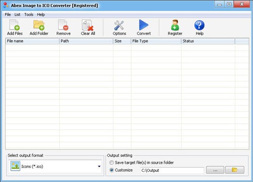 Abex Image to ICO Converter