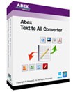 Abex Text to All Converter 3.2 - Chuyển đổi file văn bản