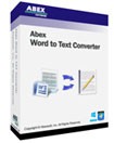 Abex Word to Text Converter 3.2 - Chuyển đổi Word sang TXT hàng loạt