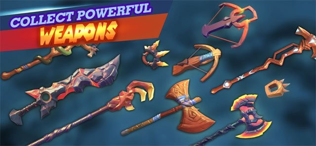 Thu thập vô vàn vũ khí uy lực