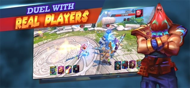 Đối đầu với người chơi online khác trên toàn cầu