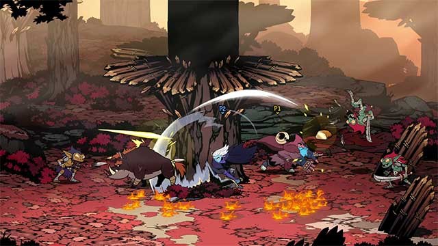 Absolum là game beat ‘em up phong cách arcade trong thế giới phép thuật