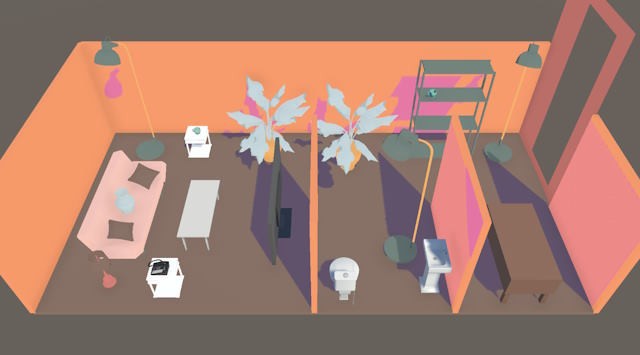 Thiết kế nhà bằng cách sử dụng hơn một nghìn vật dụng khác nhau