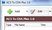 AC3 to CDA Plus - Convert AC3 to CDA Plus