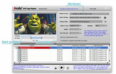 Acala DVD 3GP Ripper