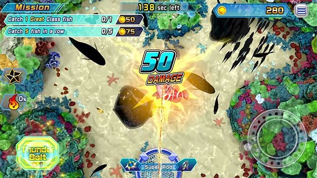 Ace Angler Fishing Spirits M là phiên bản di động của game câu cá Ace Angler