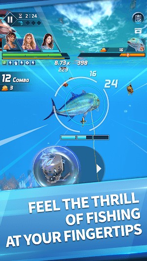 Ace Fishing Crew cho bạn tận hưởng cảm giác ly kỳ khi câu cá