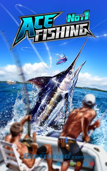 Giao diện chơi game Ace Fishing: Wild Catch trên Android