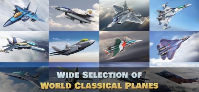 Vô số loại chiến đấu cơ hiện đại cho bạn lựa chọn