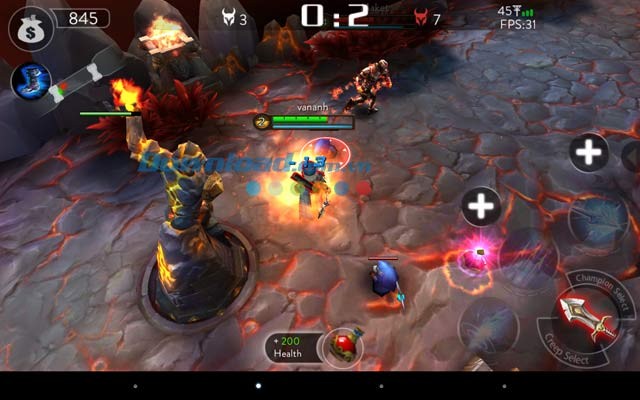 Đấu trường Bots trong Ace of Arenas