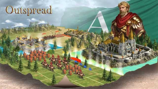 Mở rộng lãnh thổ bằng cách đưa quân đi chinh phục hoặc xâm lược những vùng đất khác