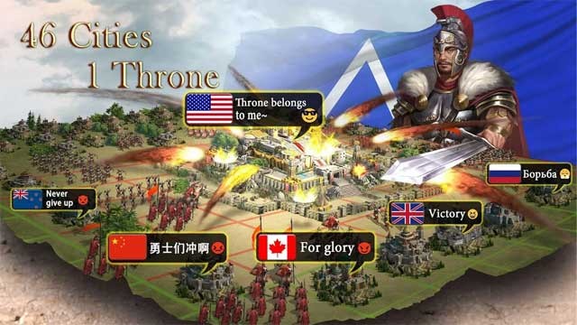 Hơn 40 thành phố nhưng chỉ có 1 ngai vàng duy nhất trong thế giới của Ace of Empires II Android