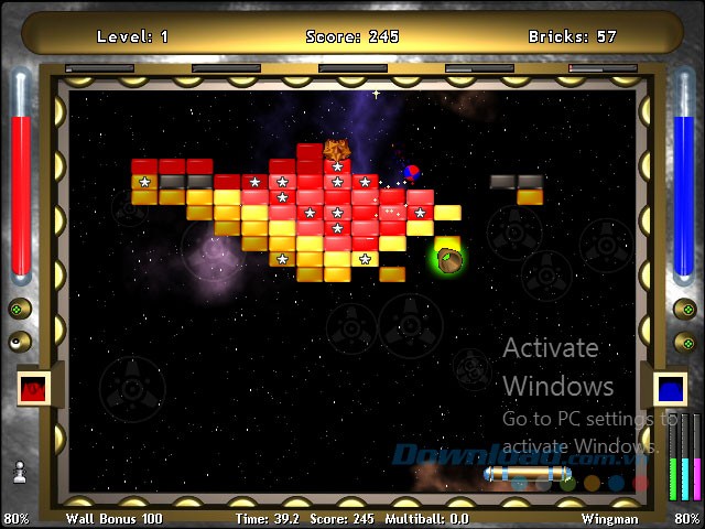 Game phá gạch kiểu mới Acky's XP Breakout