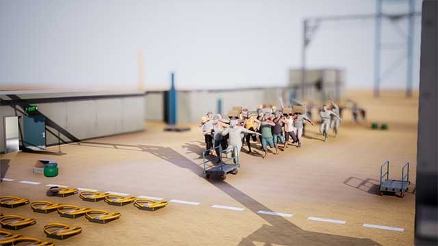 Active Crowds là game chiến thuật vui nhộn dựa trên cơ chế vật lý