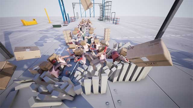 Sử dụng các đồ vật một cách tối ưu để ngăn chặn đám đông