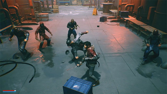 Các trận chiến trong Acts of Blood có nhịp độ nhanh và dứt khoát